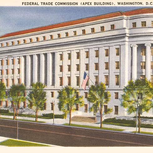 Art Print DC-394 Federal Trade Commission for wholesale by Found Image Press