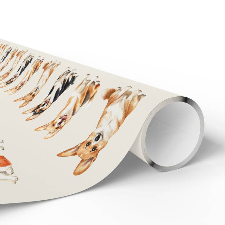 Lokipawz - Wholesale Wrapping Paper Roll - Corgi Wrapping Paper Rolls14