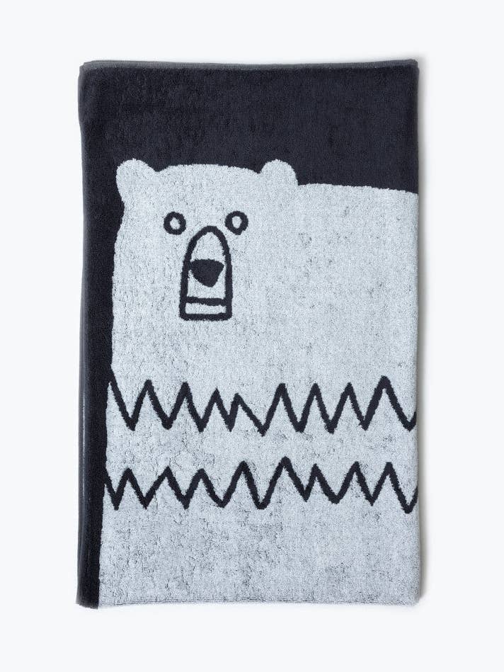 Animal Towel - Bear for wholesale by Morihata International Ltd. Co.
