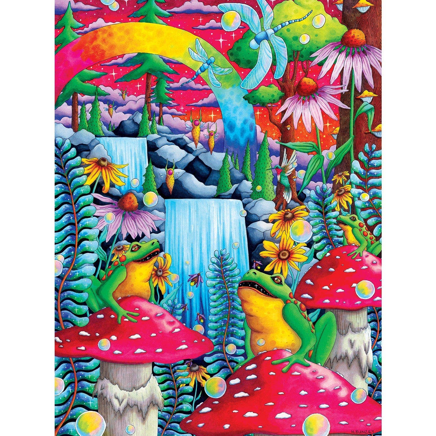 Masterpieces Puzzles - Wholesale Puzzle - Kids - Wonderous Worlds - Bottled Sunshine 300 Piece EZ Grip Jigsaw Puzzle1