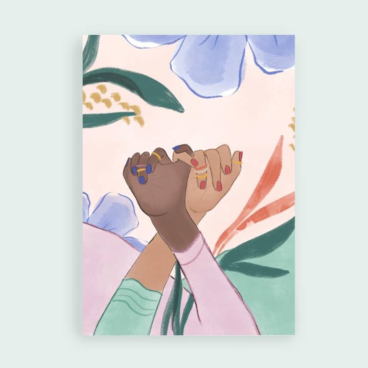 Pinky Promise - Konsttryck för wholesale av Spoonful of Faith