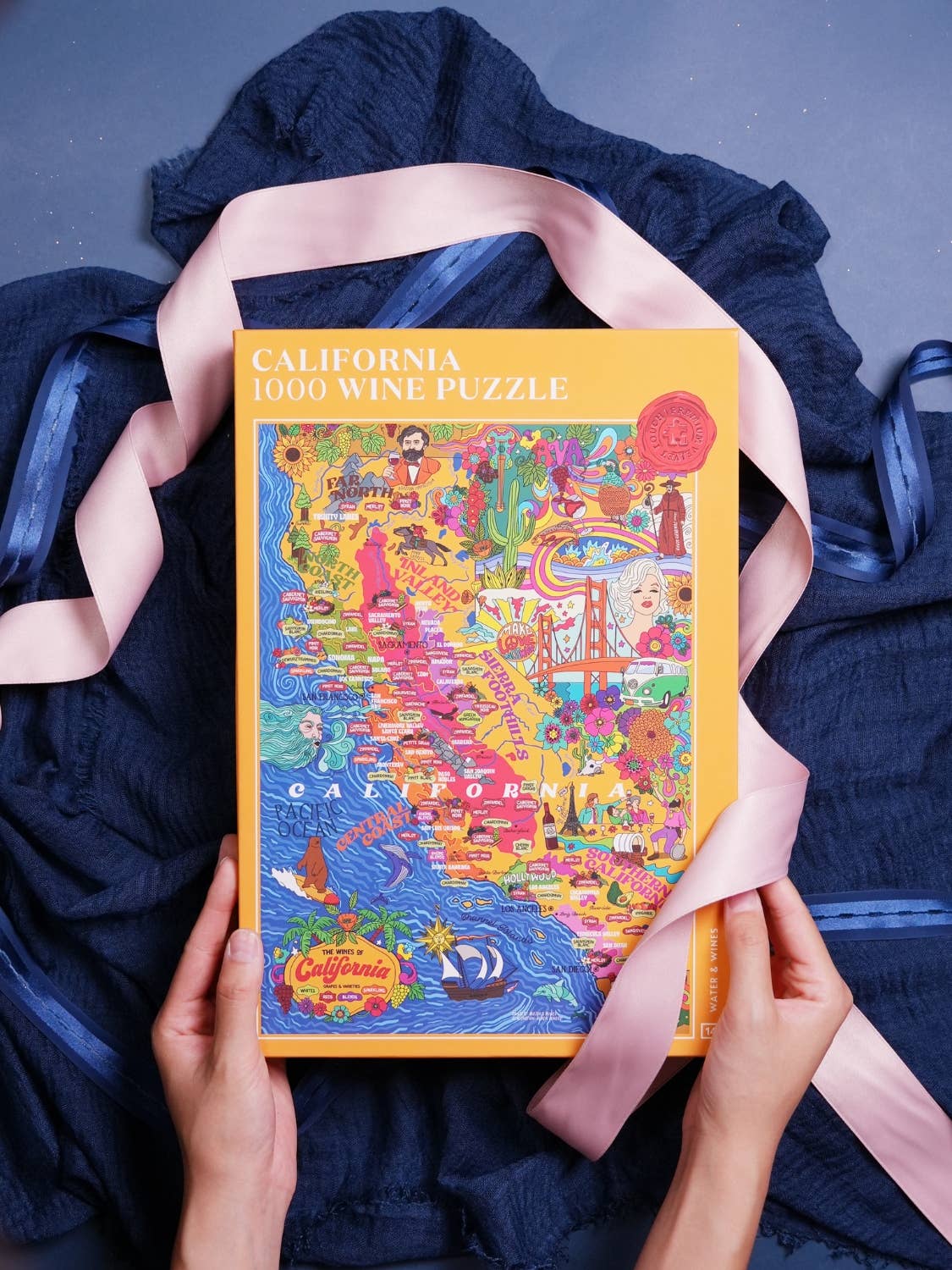 Water & Wines – wholesale Puzzle – Adult – Wine Puzzle - California7