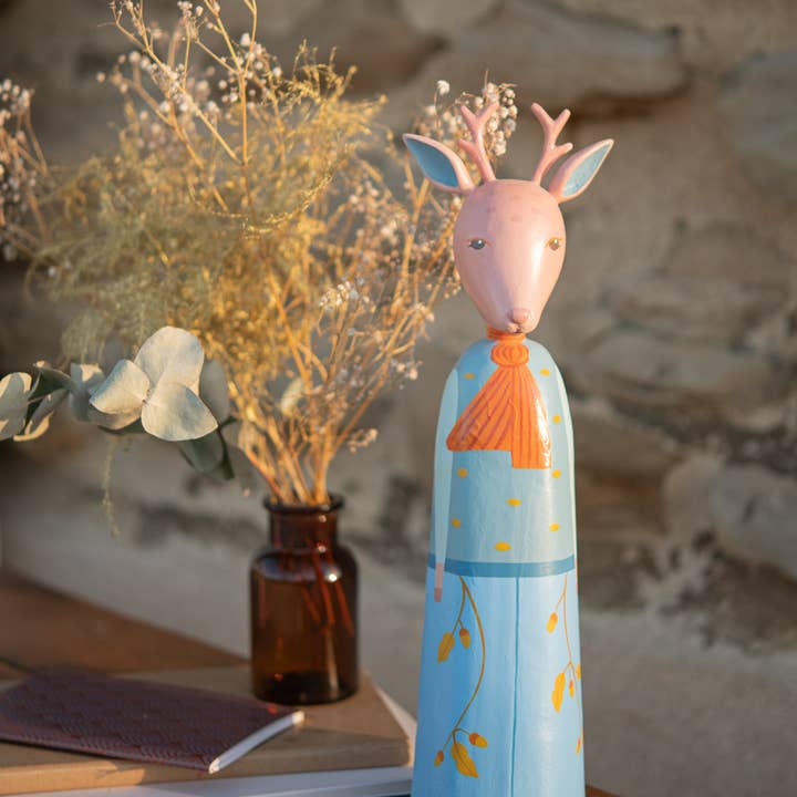 Salvadanaio per bambini in papier-mâché - M. Daim per la vendita all'ingrosso da parte di L'Oiseau Bateau