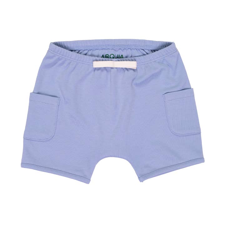 Baumwollshorts in Chambray-Blau für den Großhandel von Arquia