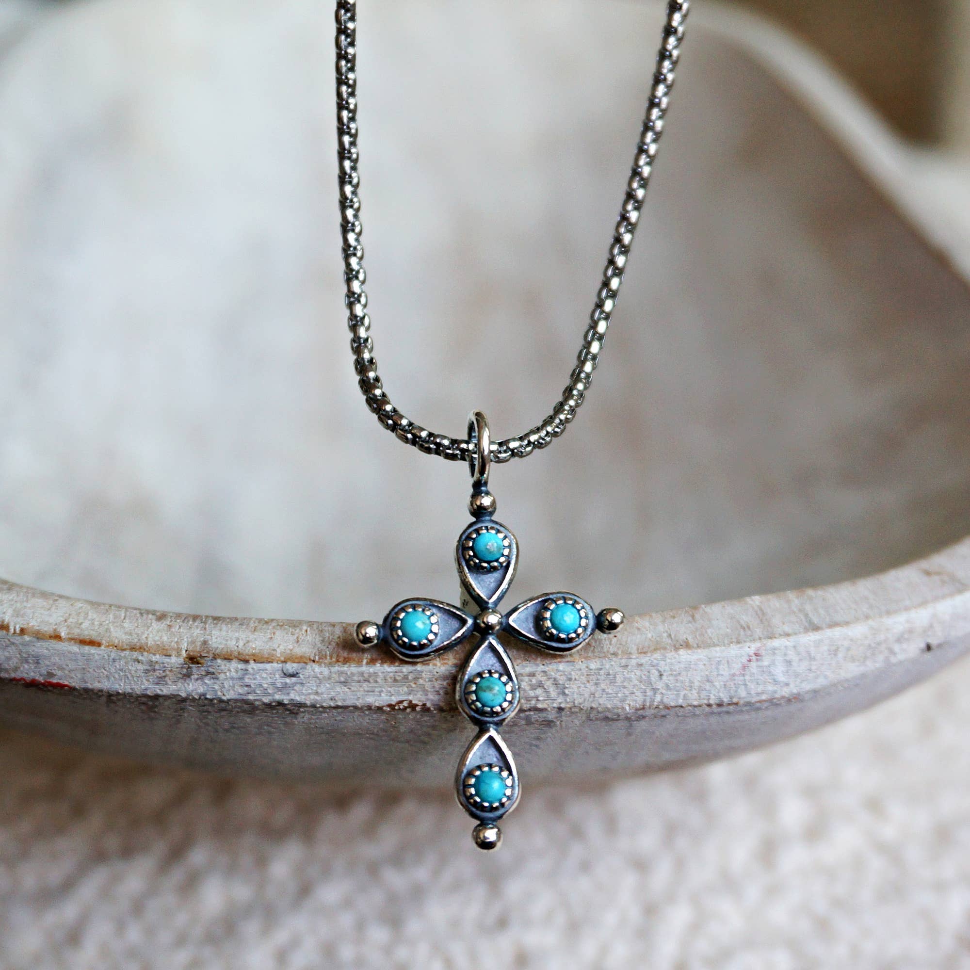 Sowell Jewelry - Wholesale Pendant/Charm Necklace - Giulia Cross Necklace4