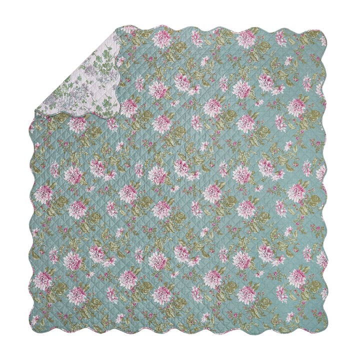 Peking Handicraft - Wholesale Bedding Set - Darling Dahlia Bedding Set - Modern Heirloom