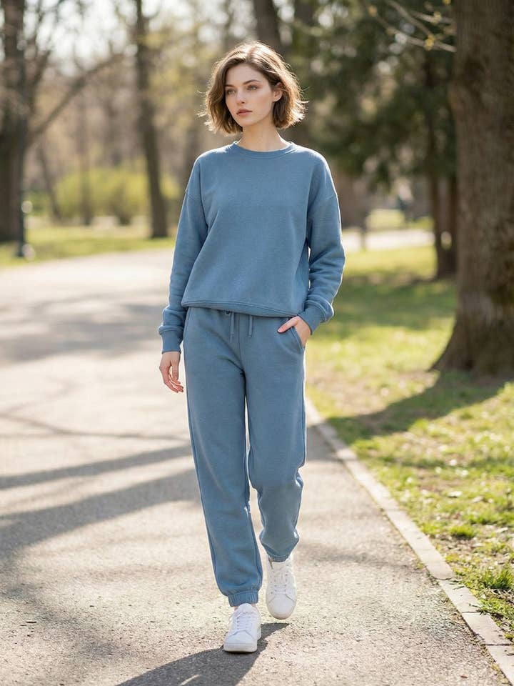 Fleece Pullover & Sweatpants 2PC Set for wholesale by 42POPS