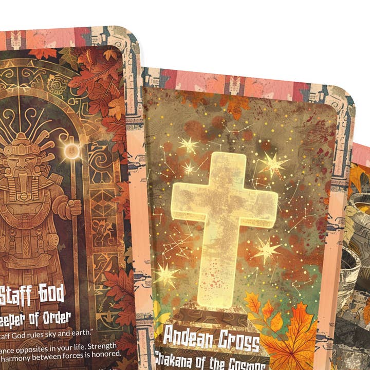 Ibiza Tarot USA - Wholesale Tarot Cards - Oracle of Tiwanaku: Lost Civilization Deck – 22 Cards8