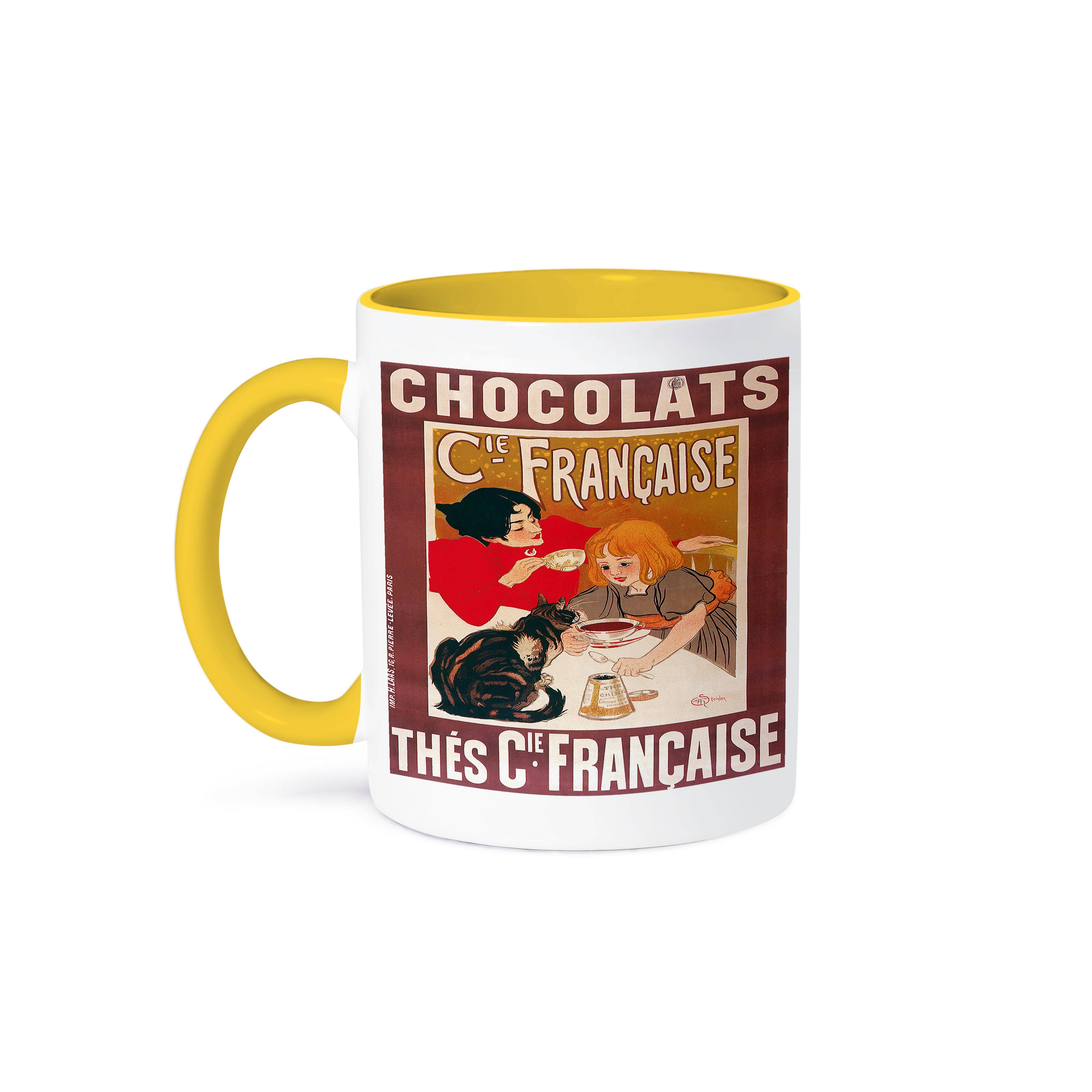 3dRose - Wholesale Coffee Mug - 3dRose, Vintage Cie Francaise chocolats Chocolate Advertising Poster, Mug0