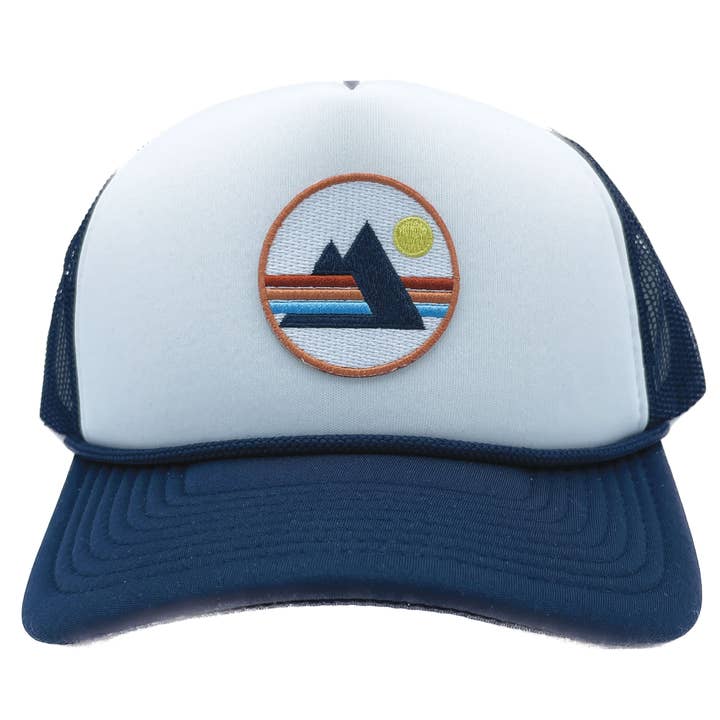 Mountain Lines Trucker Hat for wholesale by Hey Mountains