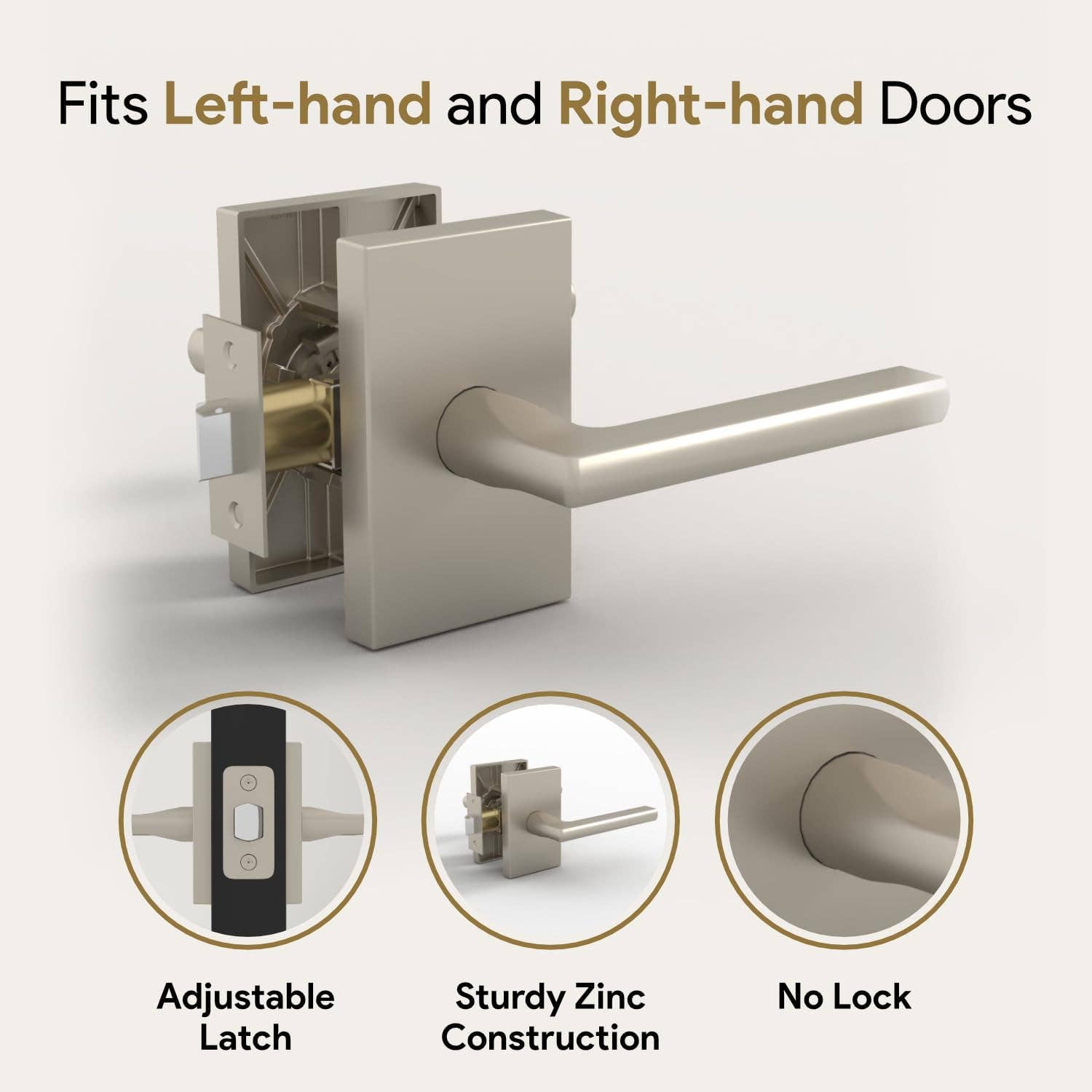 Mega Handles - Wholesale Knob/Pull - Glamor Passage | Door Lever Handle4