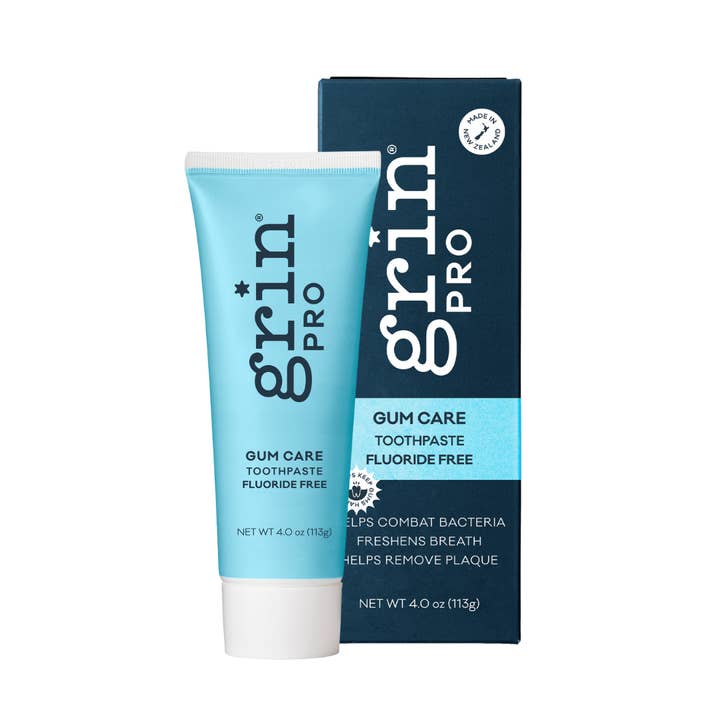 Grin Pro Gum Care Flouride Free Toothpaste for wholesale by Grin Natural Products