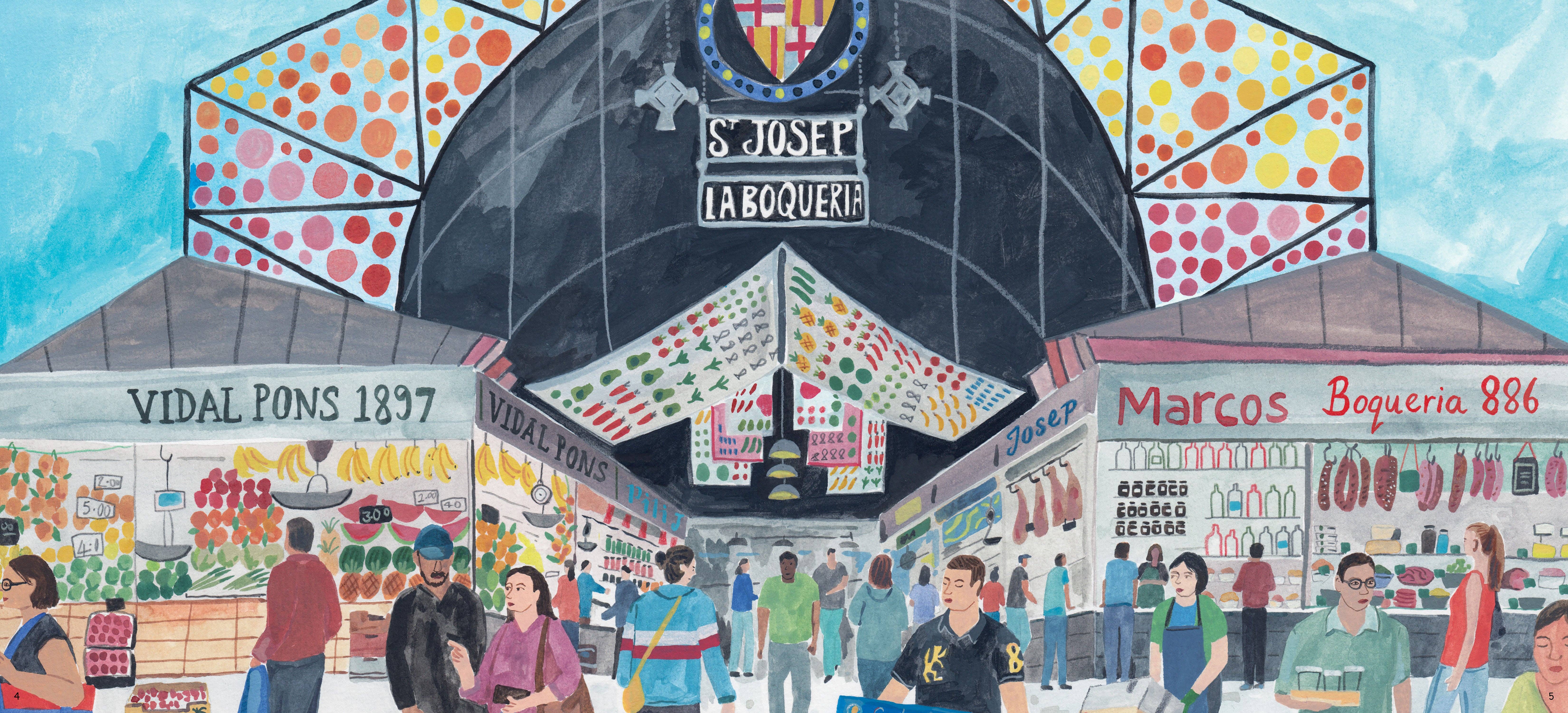 Bushel & Peck Books - Wholesale Preschool Book (3-5) - Markets: A World to Discover2