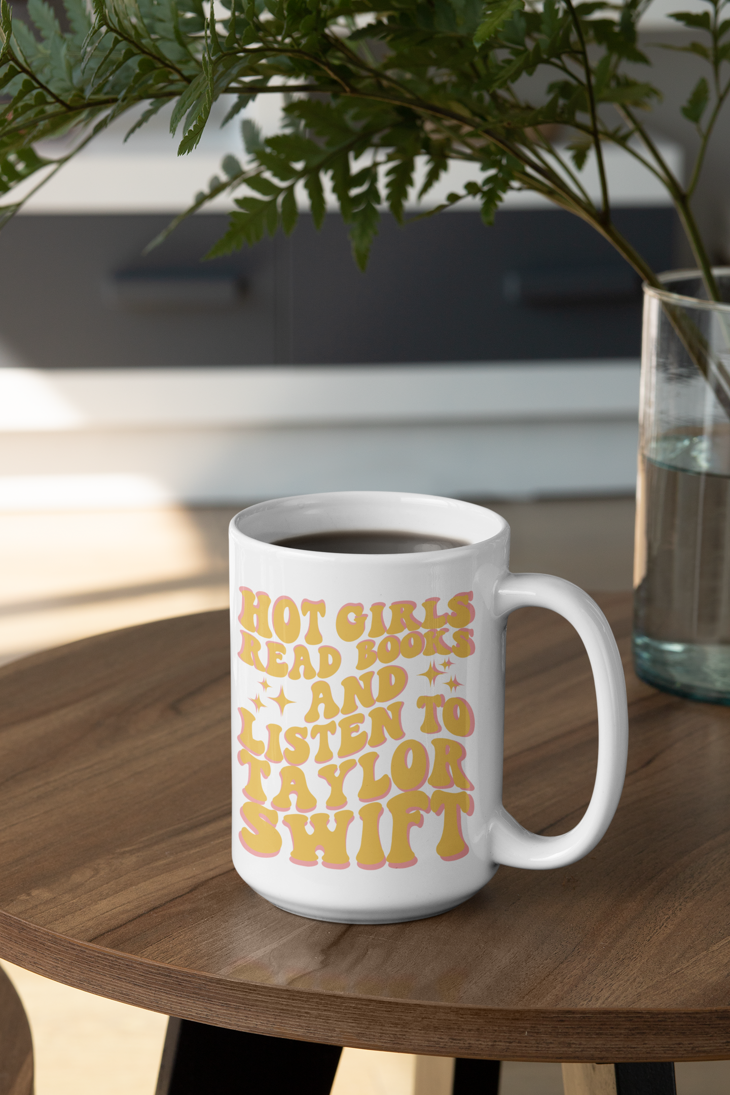 The Geek Boutique - Wholesale Coffee Mug - Yellow Hot Girls Read - Ceramic Mug - 15oz1