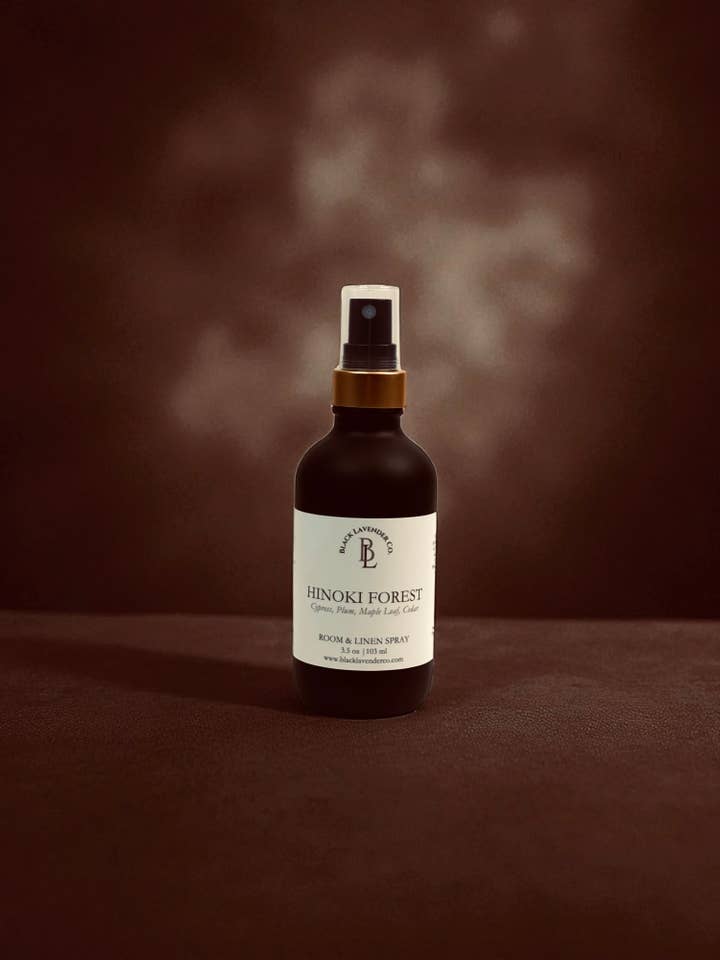 Hinoki Forest - Room + Linen Spray for wholesale by Black Lavender Co.