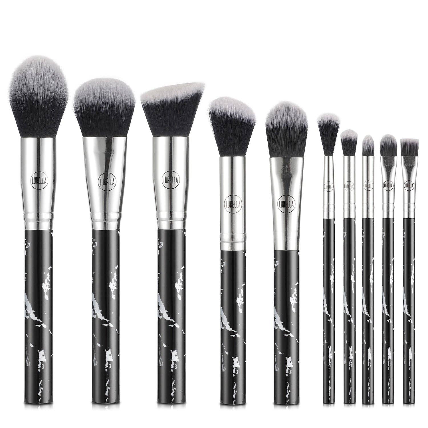 Lurella Cosmetics - Wholesale Make-up brush set - Deluxe Marble Brush Set2