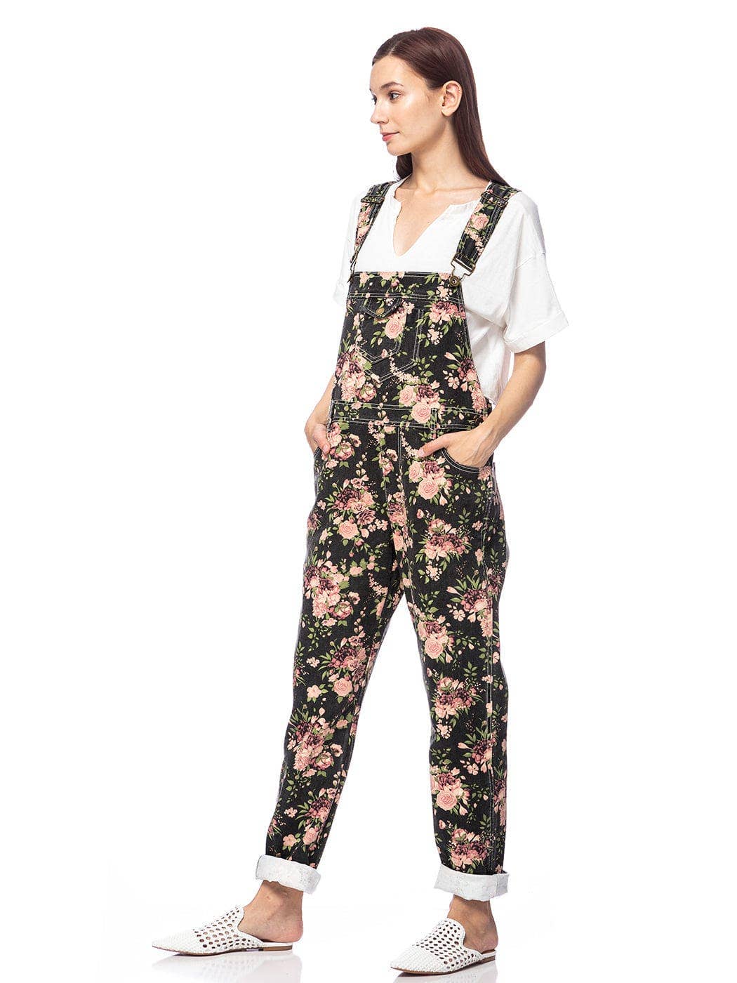 Anna Kaci Wholesale - Wholesale Overalls - Women's - Vintage Straight-Leg Overalls24