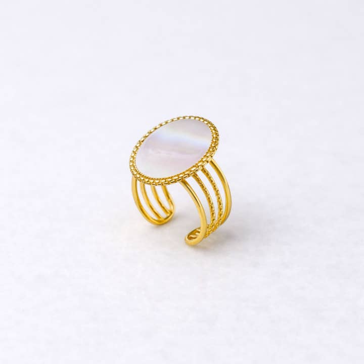 Mirror Ring for wholesale by Poudre Bijoux