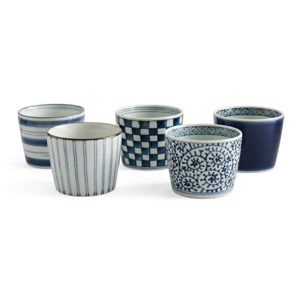 Set 5 Soba Bowls for wholesale by Maison jiki