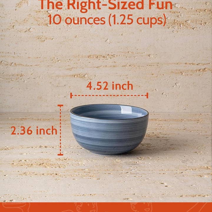 Sweese - Wholesale Bowl - 10 Ounce Gradient Bowls, Set of 63