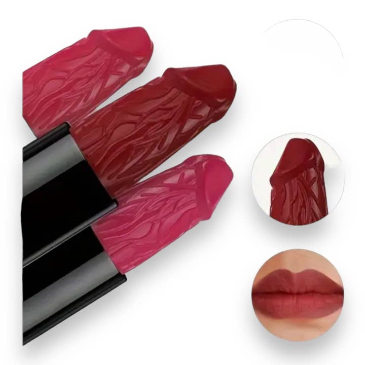 Kinky Pleasure - Wholesale Lipstick - Kinky Pleasure - T076 - Miss FactorX Penis Lipstick - 6 Colors18