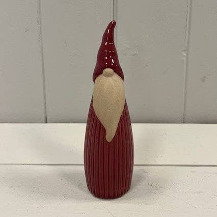 Medium Red Ceramic Slim Gonk for wholesale by Satchville