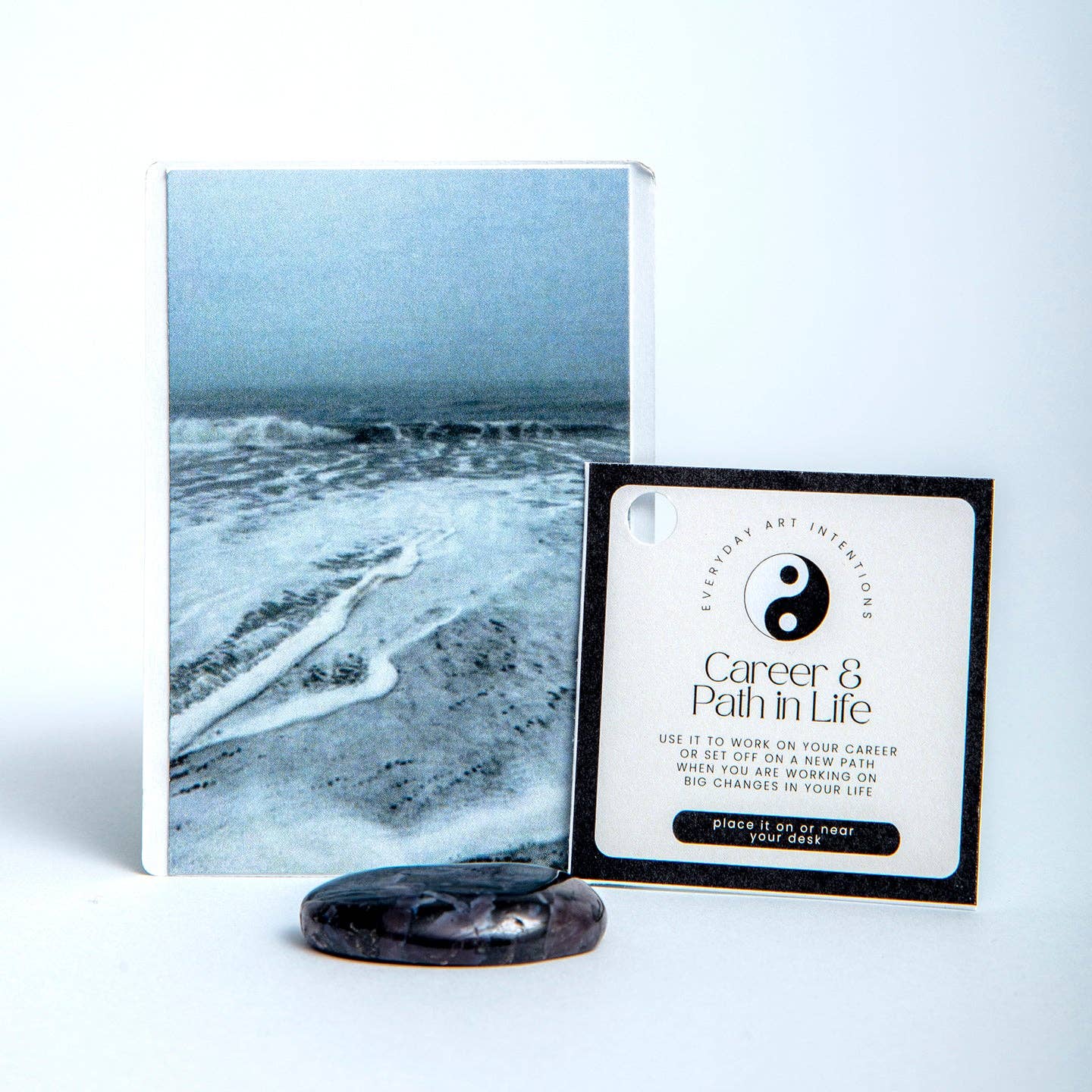 Everyday Art Cards - Wholesale Meditation Supplies - Intention Card + Crystal (Seeds of Intention)5