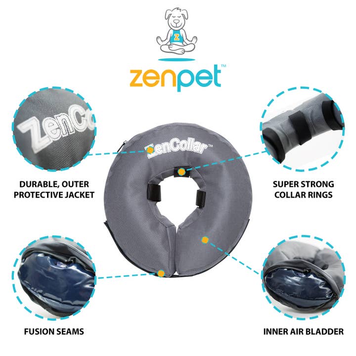 ZENPET - Wholesale Pet Collar - Dog - ZenCollar - Inflatable Recovery Collar7