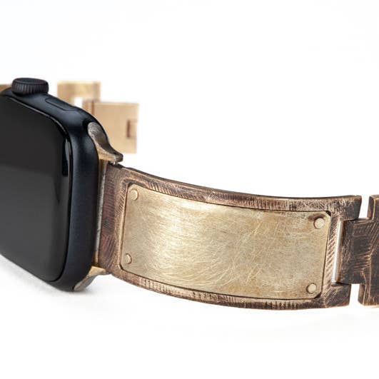 Cinturino Luna per Apple Watch in ottone - Ampio per la vendita all'ingrosso da parte di Watchcraft