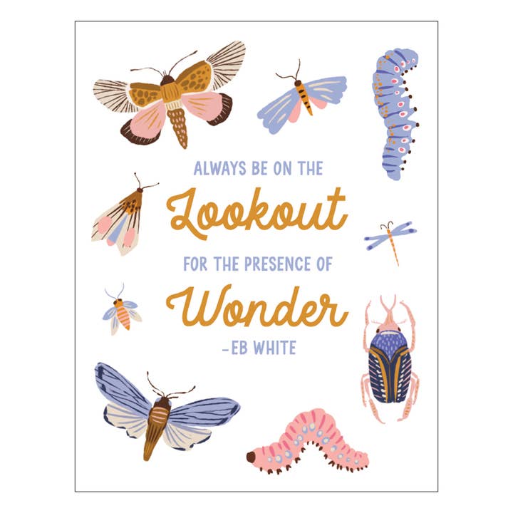 Bugs of Wonder Birthday Card for wholesale by Studio Eleven Papers