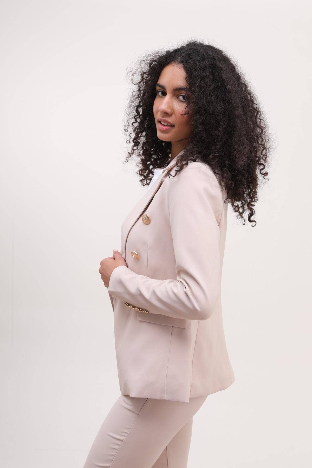 LULUMARY – Engroshandel Jakke - Dame – Dobbeltknapjakke V19537