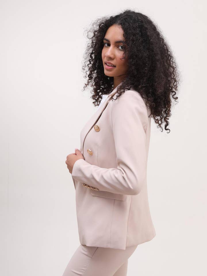 LULUMARY - Wholesale Jacket - Women's - Double-breasted jacket V19537