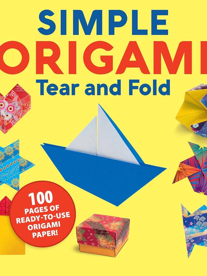 Simple Origami Tear and Fold Book -Create Easy Fun Projects! for wholesale by Fox Chapel Publishing