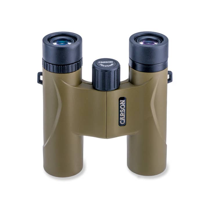 Carson - Wholesale Binoculars - Stingerâ„¢ 10x25mm Compact & Lightweight Binoculars, Olive Grn