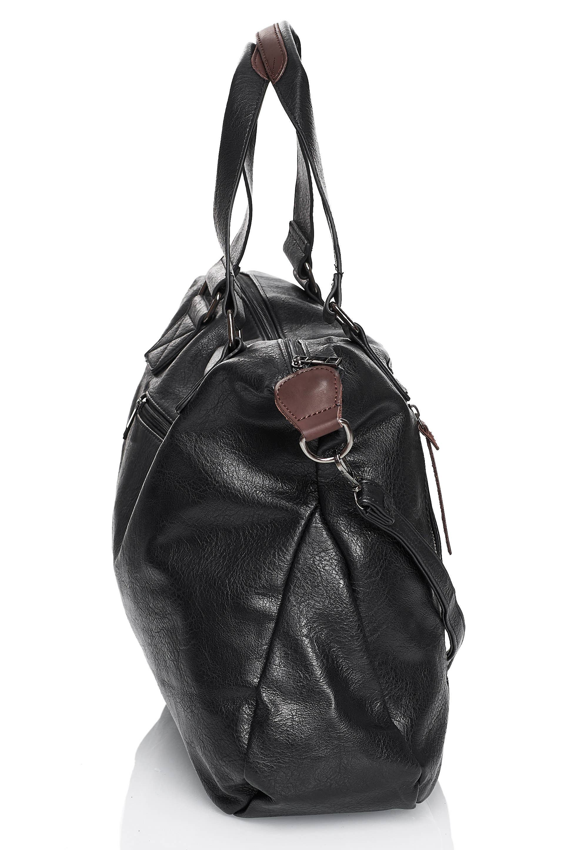 HJS - Wholesale Tote Bag - Women's - Shopper 'COLMA' - with many compartments and extra space1