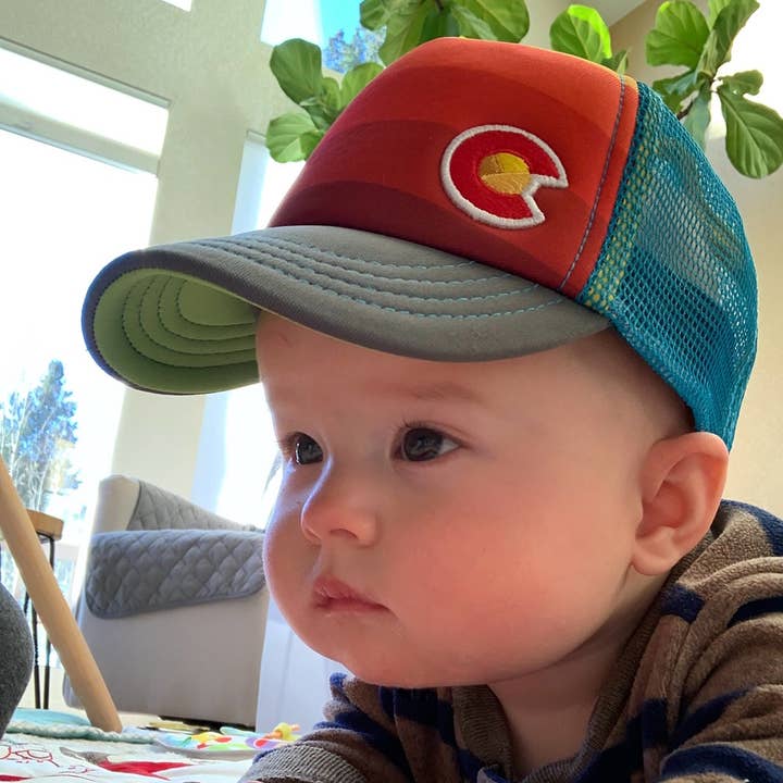 YoColorado - Wholesale Kids Hat - Kids - Hat - Toddler Fader Nugget Trucker2