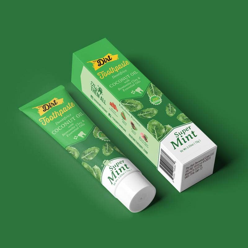 The Dirt Personal Care - Wholesale Toothpaste - Coconut Oil Toothpaste23