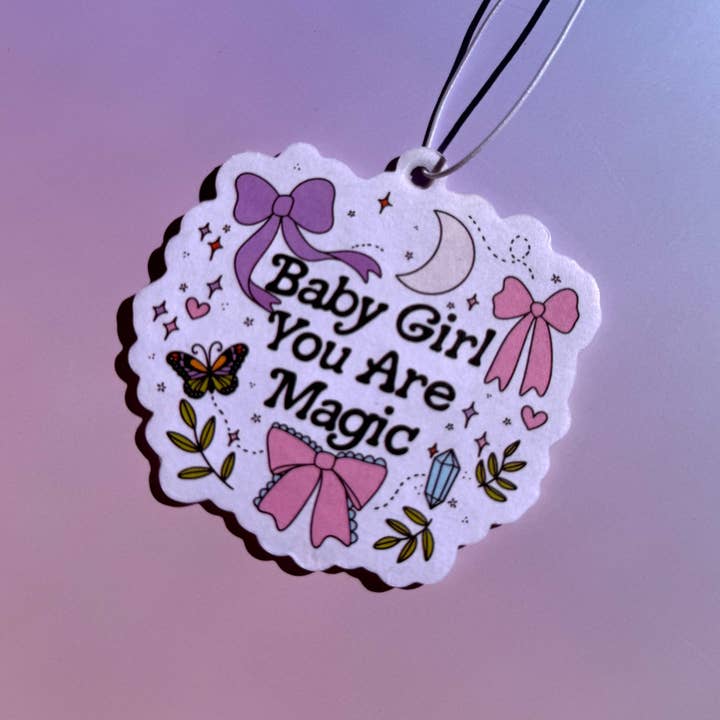 Seven hearts shop - Wholesale Air Freshener - Baby girl you are magic Air freshener (Ocean scent)Â