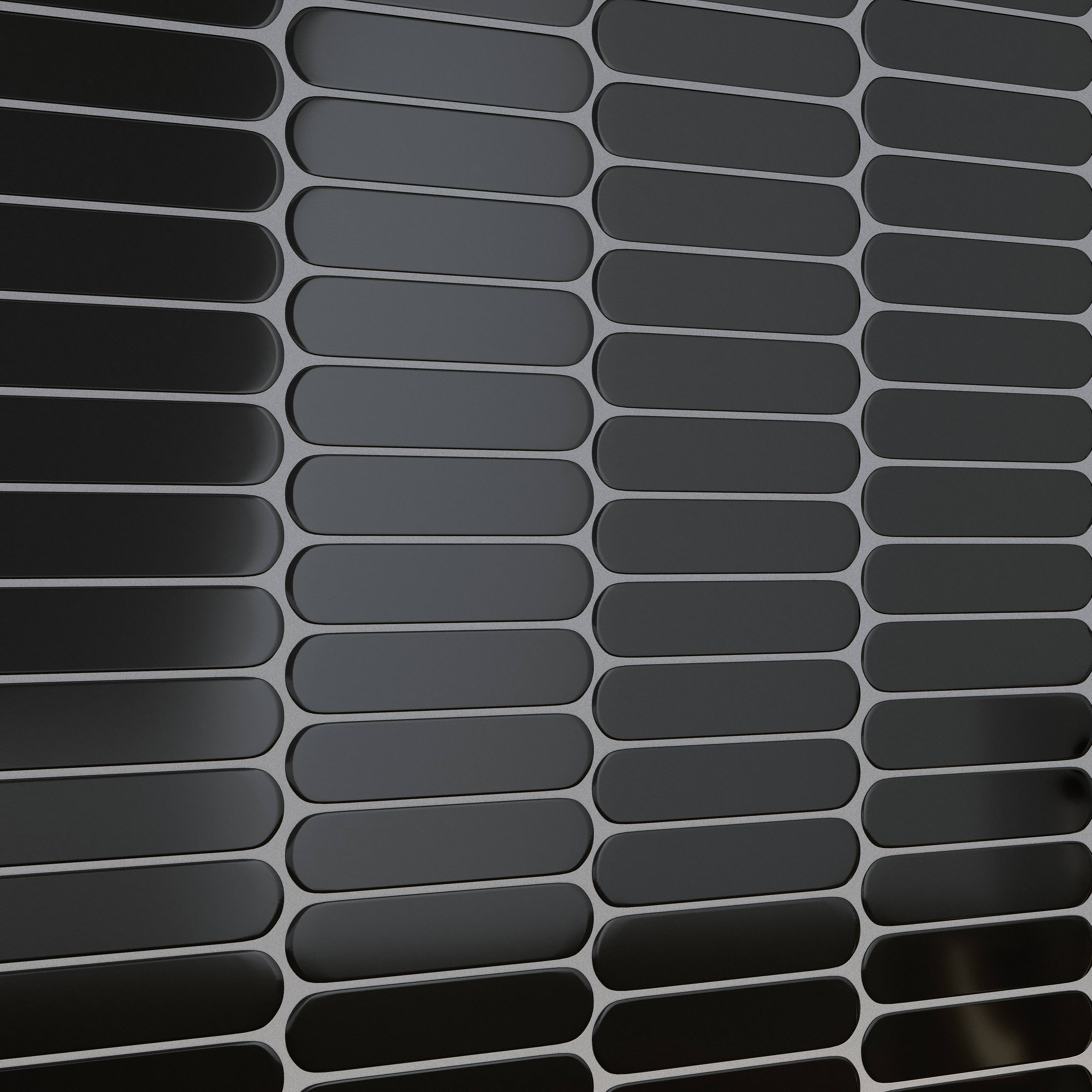 Thomas Avenue Ceramics - Vente Carrelages muraux - Carrelage mural en mosaïque de porcelaine de Vienne, 12 x 12 po2