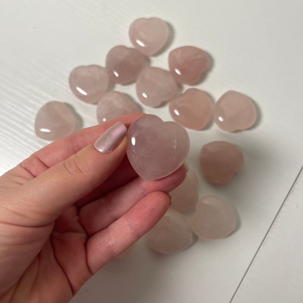 Mystic Showers - Wholesale Party Favor - Rozenkwarts Liefdeshart Feestartikelen | Aangepaste Kristallen Zakjes7