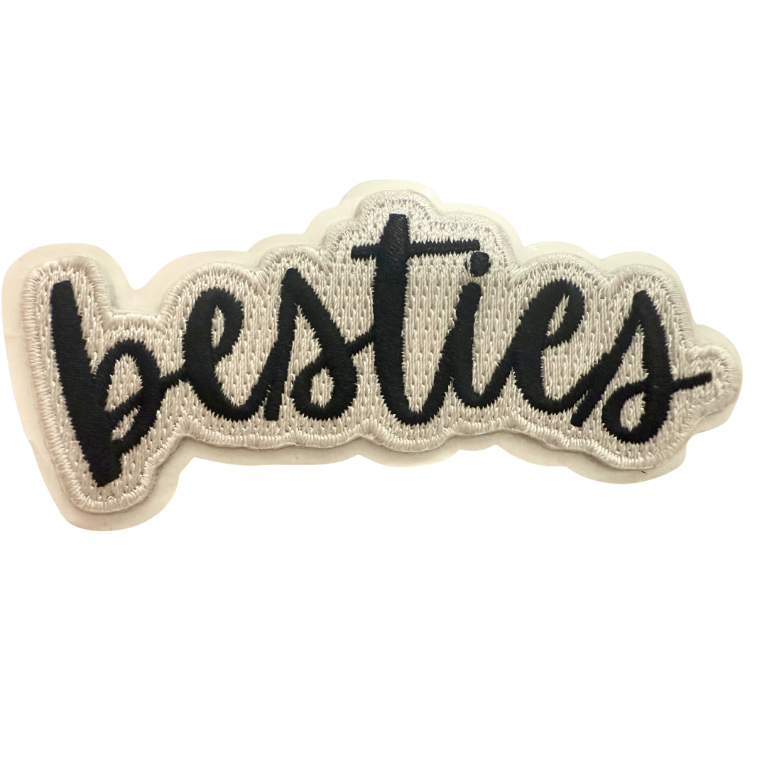 Patch Points - Wholesale Patch - Besties  Iron on & Sticker Patch1