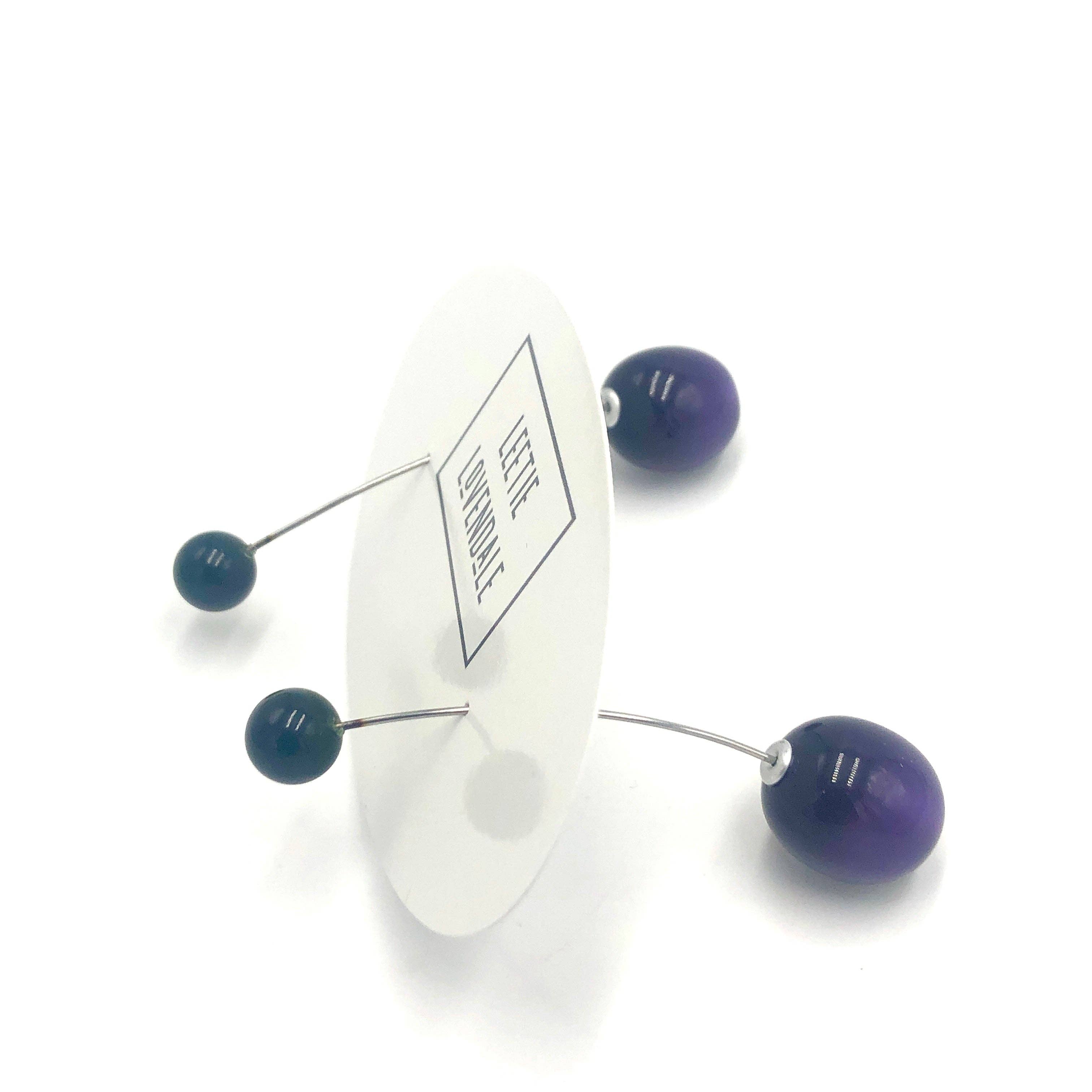 Leetie Lovendale - Wholesale Dangle Earrings - Moonglow Bob Earrings - Long4