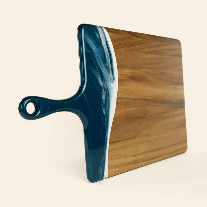 2XL Rechthoekig acaciabord met handvat voor wholesale door MESA WELL