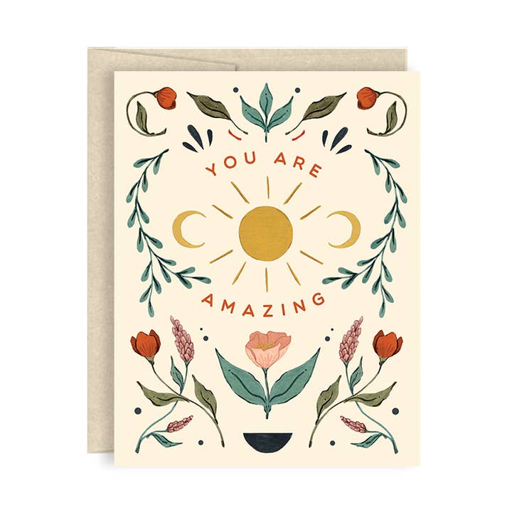You Are Amazing for wholesale by Stay Sunny Paper Co.