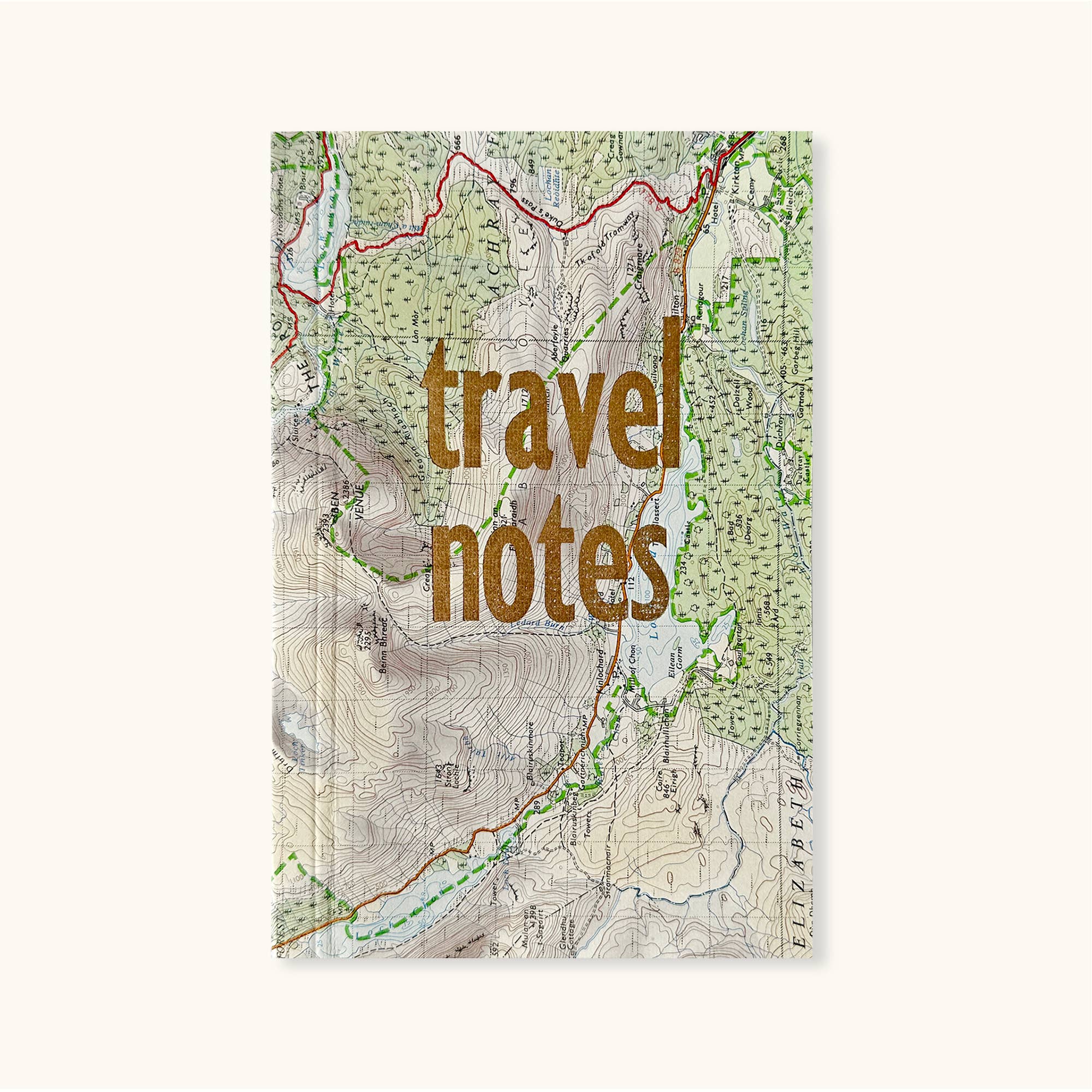 Sukie – wholesale Notebook – Travel Notes Book Vintage Map Cover