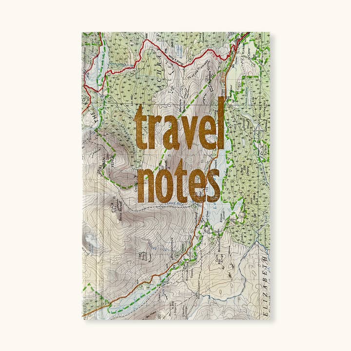 Travel Notes Book Vintage Map Cover for wholesale by Sukie