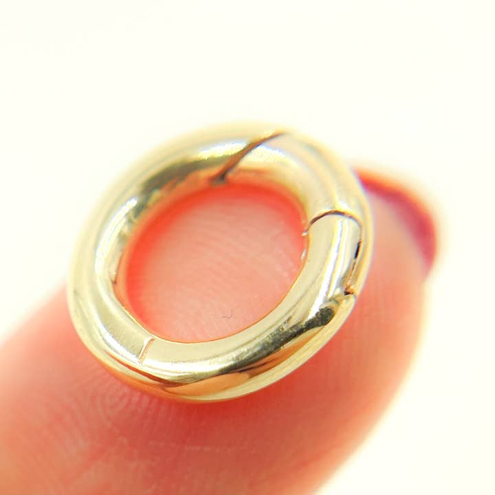 CHM056-13-14K.14k Massivt Guld Rundt Lås för wholesale av Jewels & Chains