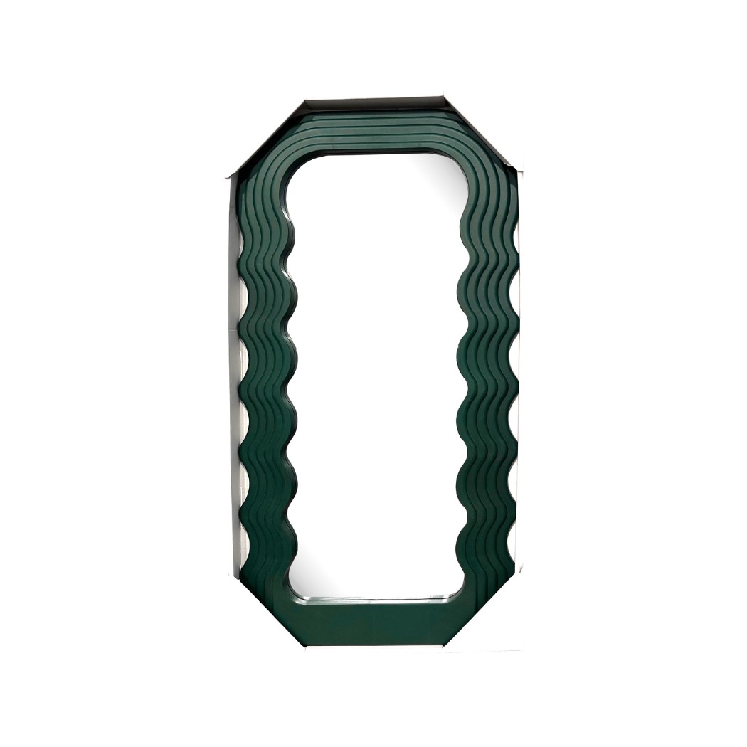 Concepts In Time – wholesale Wall mirror – Concepts 14x27 Squiggle Mirror – Playful Layered Style0