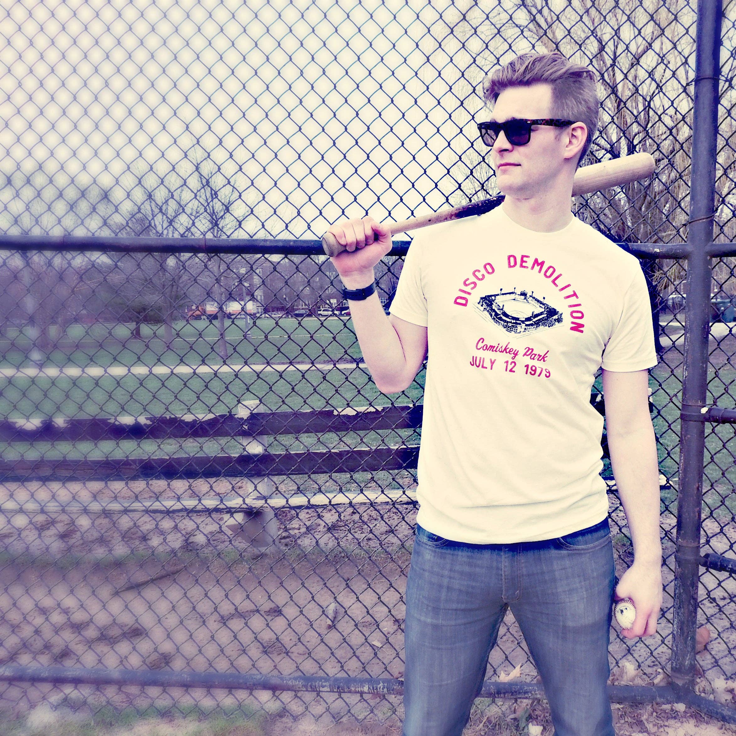 Chitown Clothing - Vendita all'ingrosso Maglietta serigrafata - Unisex - Camicia Disco Demolition3