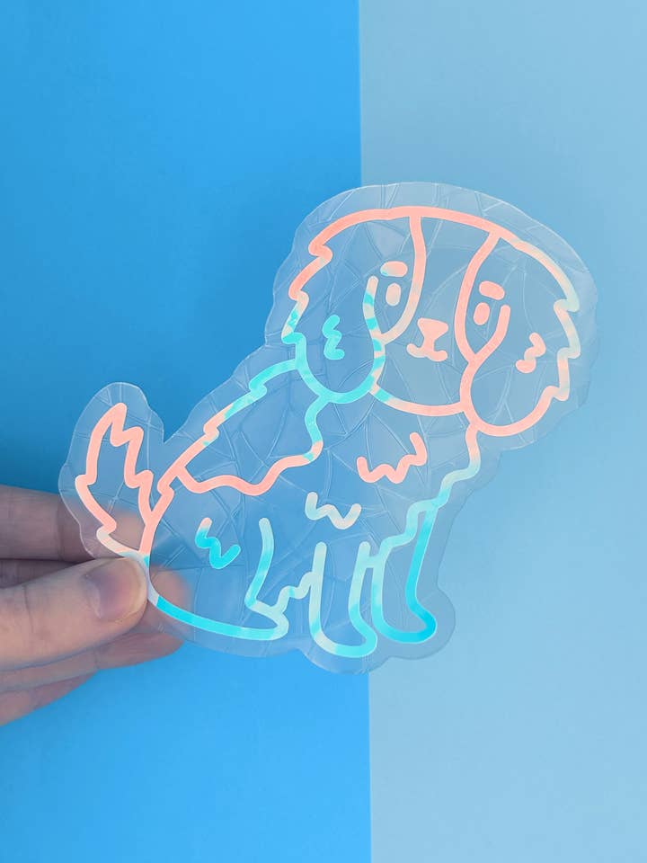 Cavalier King Charles Spaniel Suncatcher for wholesale by Poppodopolis